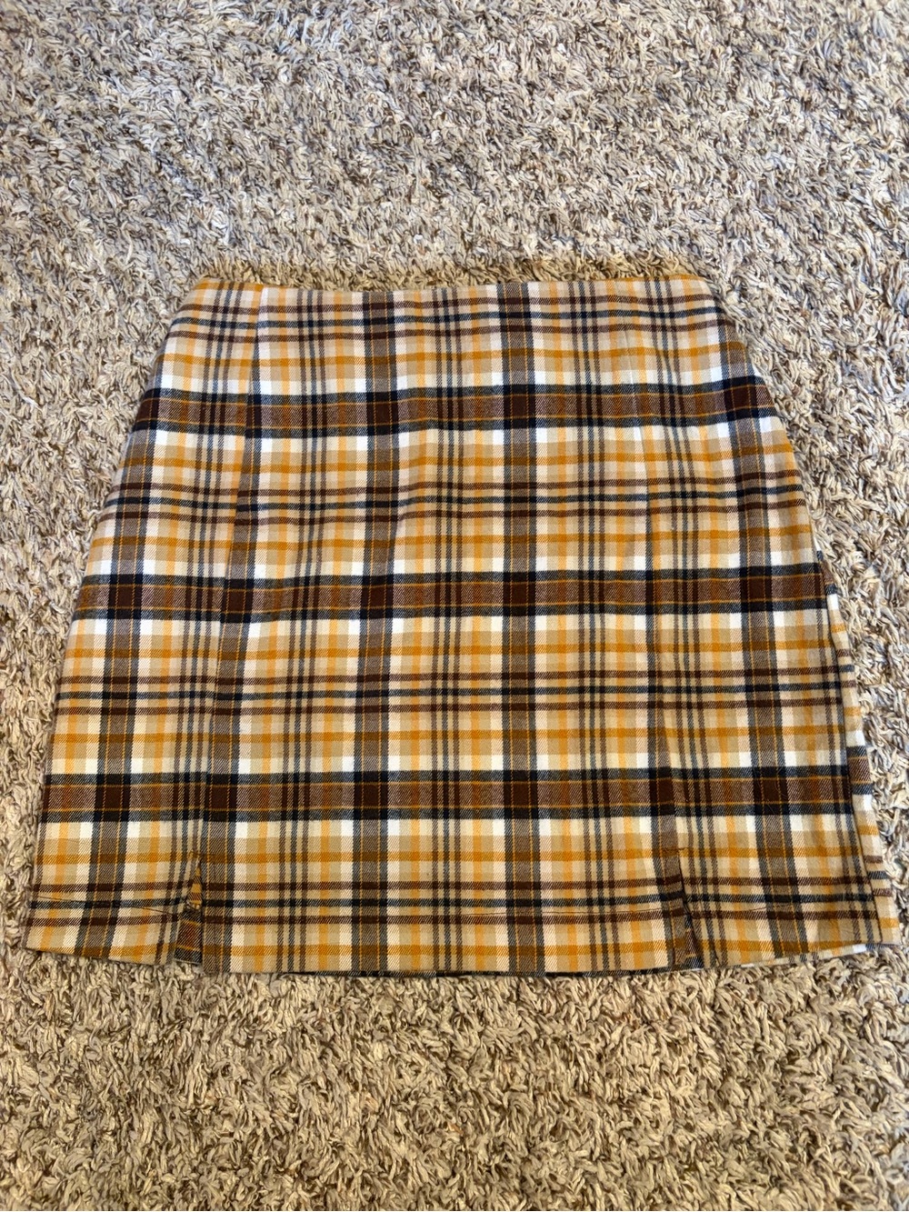 Authentic Eyeshadow Plaid Mini Skirt